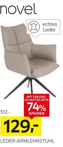 XXXLutz Novel leder-armlehnstuhl Angebot