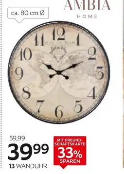 XXXLutz Ambia home wanduhr Angebot