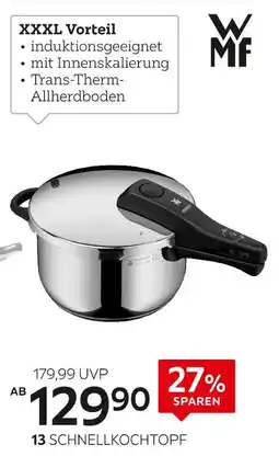 XXXLutz Wmf schnellkochtopf perfect 4,5 l Angebot