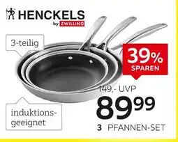 XXXLutz Henckels by zwilling pfannen-set „paradigm“ Angebot