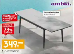 XXXLutz Ambia garden gartentisch Angebot