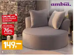 XXXLutz Loungebett Angebot