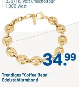 Rossmann Trendiges 'coffee bean'-edelstahlarmband Angebot