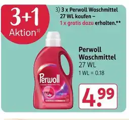Rossmann Perwoll waschmittel Angebot