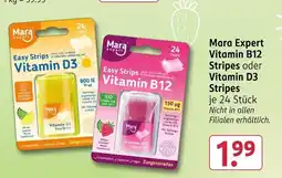 Rossmann Mara expert vitamin b12 stripes oder vitamin d3 stripes Angebot