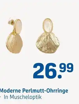Rossmann Moderne perlmutt-ohrringe Angebot