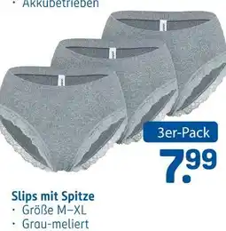 Rossmann Slips mit spitze Angebot
