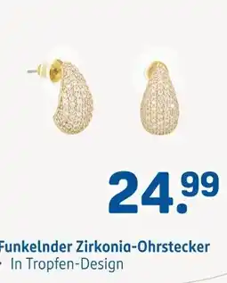 Rossmann Funkelnder zirkonia-ohrstecker Angebot
