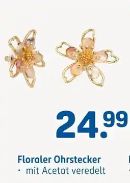 Rossmann Floraler ohrstecker Angebot