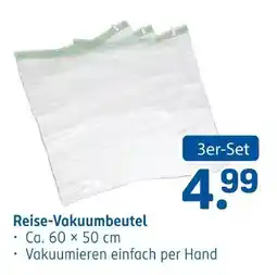 Rossmann Reise-vakuumbeutel Angebot