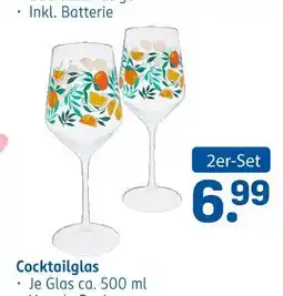 Rossmann Ideenwelt cocktailglas Angebot