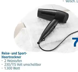 Rossmann Reise- und sport-haartrockner Angebot