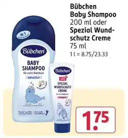 Rossmann Bübchen baby shampo Angebot