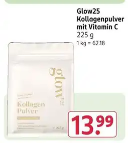 Rossmann Glow25 kollagenpulver mit vitamin c Angebot