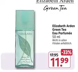 Rossmann Elizabeth arden green tea eau parfumée Angebot