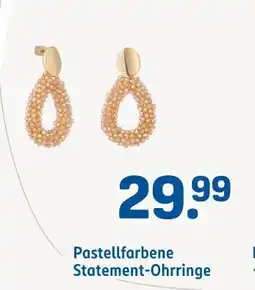 Rossmann Pastellfarbene statement-ohrringe Angebot