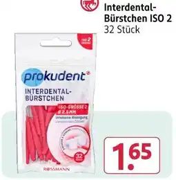 Rossmann Prokudent interdental-bürstchen iso 2 Angebot