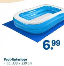 Rossmann Pool-unterlage Angebot