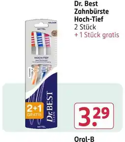 Rossmann Dr. best zahnbürste hoch-tief Angebot