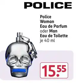 Rossmann Police woman eau de parfum Angebot