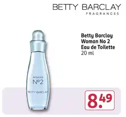 Rossmann Betty barclay woman no 2 eau de toilette Angebot