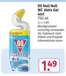 Rossmann Null null wc aktiv gel 4in1 Angebot