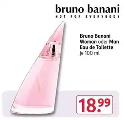 Rossmann Bruno banani woman eau de toilette Angebot
