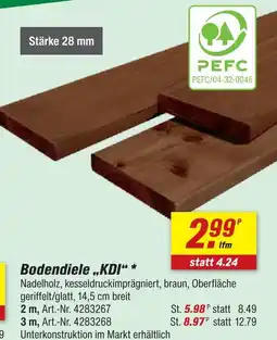 toom Baumarkt Bodendiele kdi Angebot