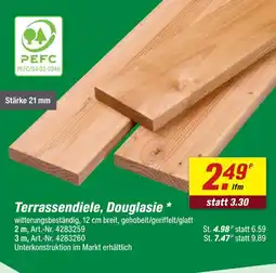 toom Baumarkt Terrassendiele, douglasie Angebot