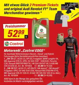 toom Baumarkt Castrol motorenöl Angebot