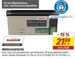 toom Baumarkt Toom wohnraumfarbe Angebot