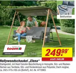 toom Baumarkt Toom hollywoodschaukel elena Angebot