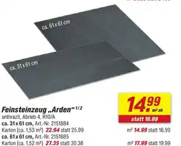 toom Baumarkt Feinsteinzeug „arden“ Angebot