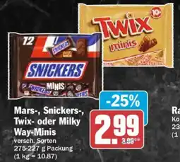AEZ Mars-, Snickers-, Twix- oder Milky Way-Minis Angebot