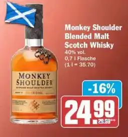 AEZ Monkey Shoulder Blended Malt Scotch Whisky Angebot