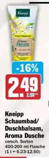 AEZ Kneipp Schaumbad/ Duschbalsam, Aroma Dusche Angebot