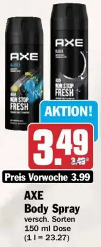 AEZ AXE Body Spray Angebot