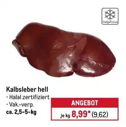 METRO Kalbsleber hell Angebot