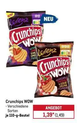 METRO Crunchips WOW Angebot