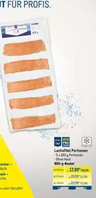 METRO Lachsfilet-Portionen Angebot