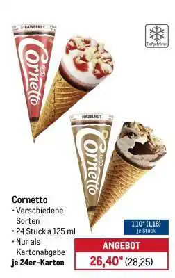 METRO Cornetto Angebot
