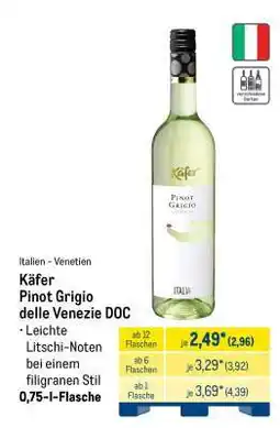 METRO Käfer Pinot Grigio delle Venezie DOC Angebot