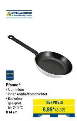 METRO Pfanne Angebot