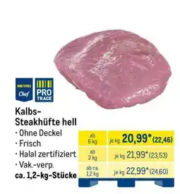 METRO Kalbs-Steakhüfte hell Angebot