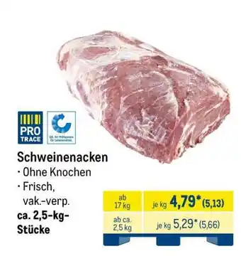 METRO Schweinenacken Angebot