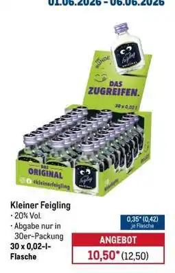 METRO Kleiner Feigling Angebot