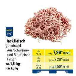 METRO Hackfleisch gemischt Angebot