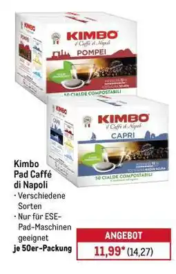 METRO Kimbo Pad Caffé di Napoli Angebot