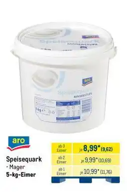 METRO aro Speisequark Angebot