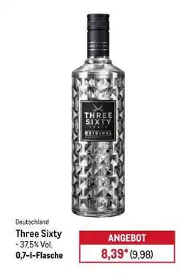 METRO THREE SIXTY Angebot